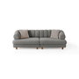 Atelier Del Sofa Sofá Gloria 3 Plazas Gris